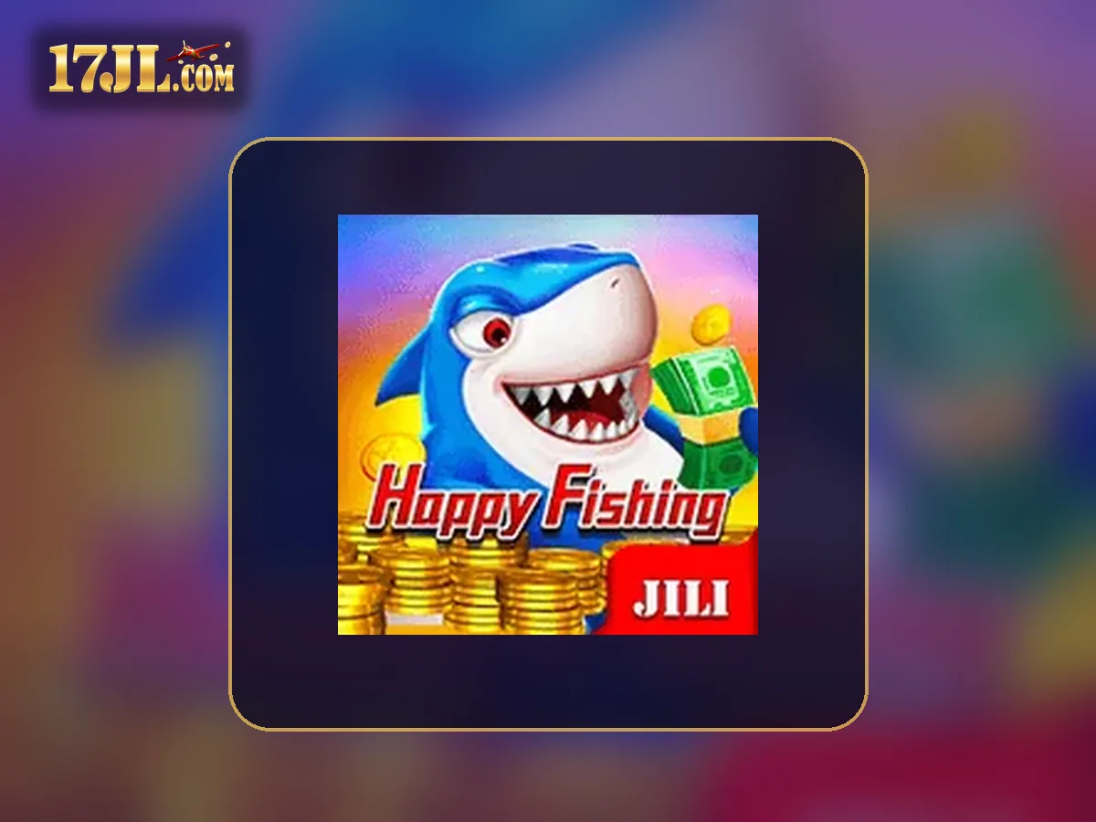 17JL fishing games visual featuring Happy Fishing game cover