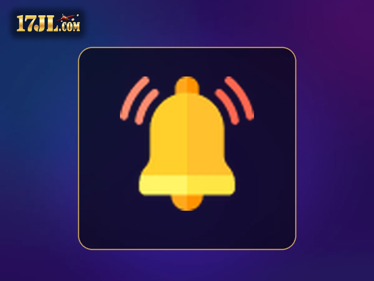 17JL VIP Club visual featuring Notification bell icon